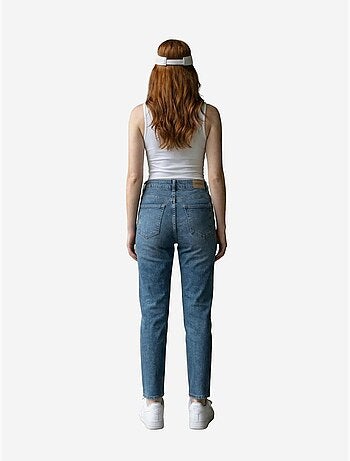 Pantalones vaqueros ajustados de talle alto y pierna estrecha con cremallera my fashion