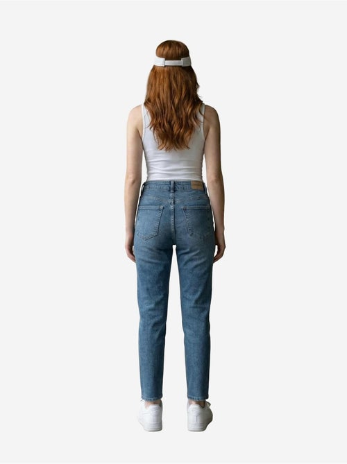 Pantalones vaqueros ajustados de talle alto y pierna estrecha con cremallera my fashion - Kiabi