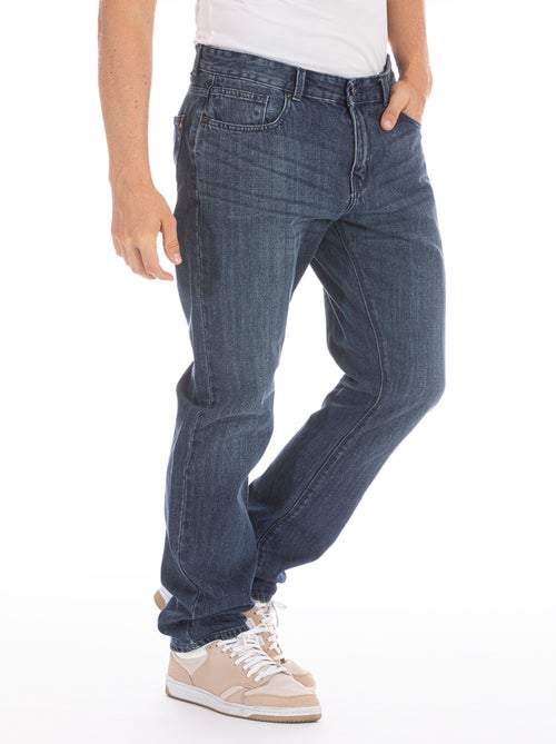Pantalones vaqueros ARKON3 corte recto algodón cepillado, longitud 30 'Rica Lewis' - Kiabi