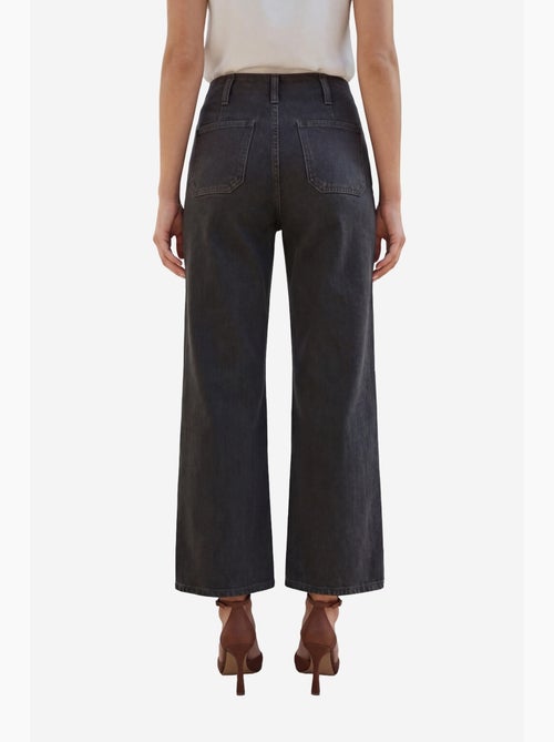 Pantalones vaqueros de talle alto con cremallera my fashion - Kiabi