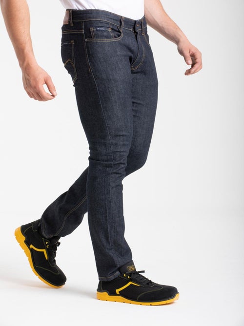 Pantalones vaqueros de trabajo corte recto ajustado crudo elástico WORK2 'Rica Lewis' - Kiabi