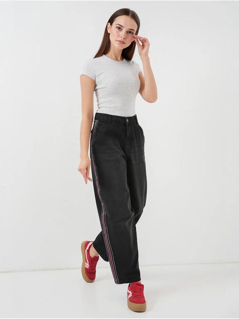 Pantalones vaqueros holgados bdart Negro - Kiabi