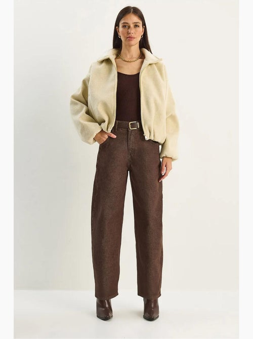 Pantalones vaqueros holgados de cintura alta lucci - Kiabi