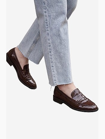 Pantalones vaqueros rectos de talle alto hasta el tobillo con bolsillos my fashion
