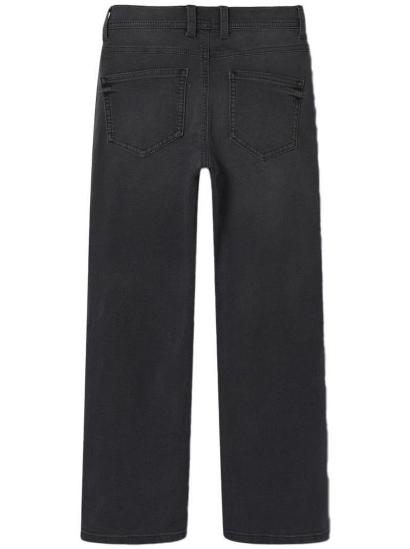 Pantalones Vaqueros Rectos para Niño Name It Negro - Kiabi