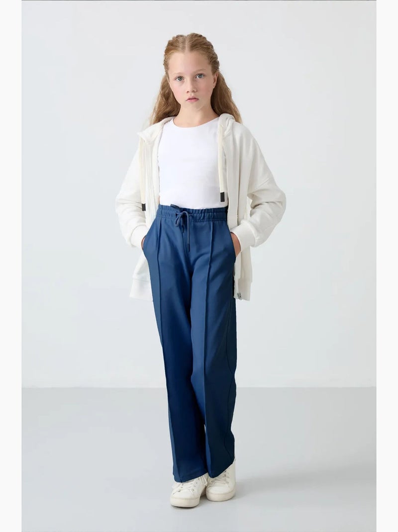 Pantalones youth de mezcla de algodón tommy Azul marino - Kiabi