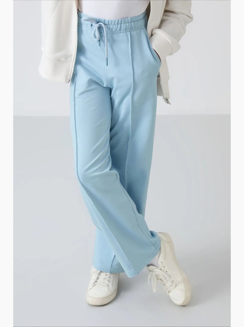 Pantalones youth unisex de mezcla de algodón tommy Azul cielo - Kiabi