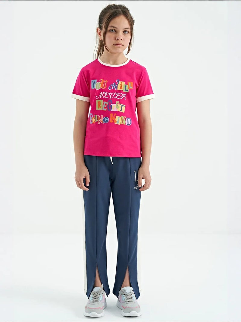 Pantalones youth unisex de mezcla de algodón tommy Azul marino - Kiabi