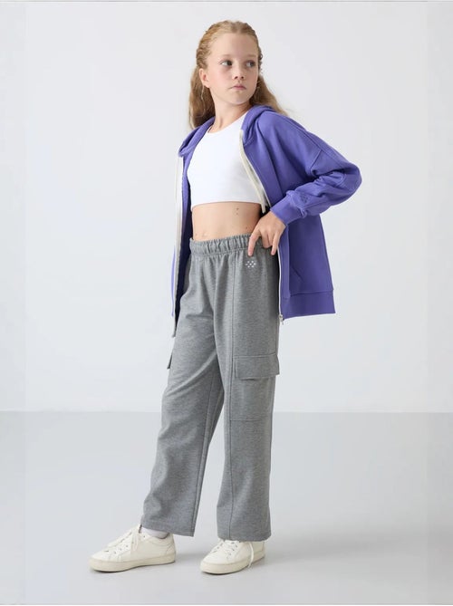 Pantalones youth unisex de mezcla de algodón tommy - Kiabi Pantalones youth unisex de mezcla de algodón tommy - Kiabi