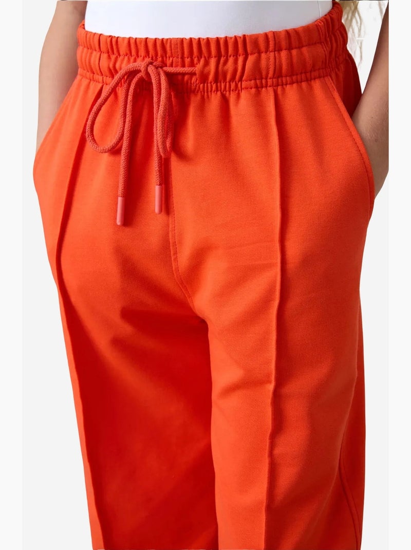 Pantalones youth unisex de mezcla de algodón tommy Naranja - Kiabi