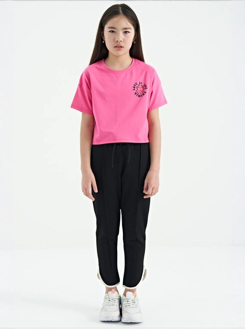Pantalones youth unisex de mezcla de algodón tommy - Kiabi Pantalones youth unisex de mezcla de algodón tommy - Kiabi
