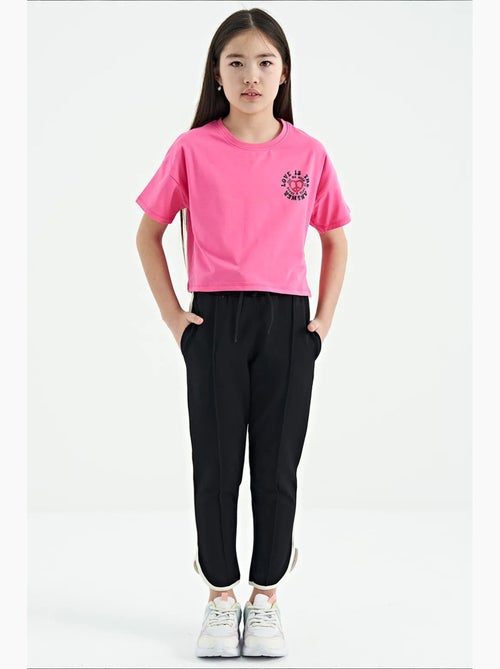 Pantalones youth unisex de mezcla de algodón tommy - Kiabi Pantalones youth unisex de mezcla de algodón tommy - Kiabi