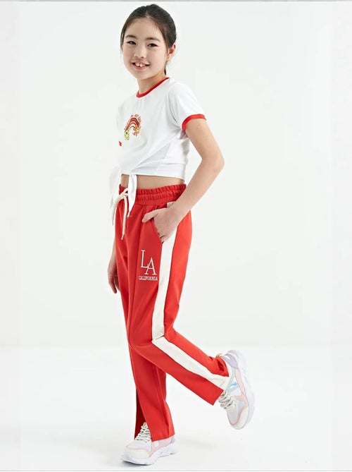 Pantalones youth unisex de mezcla de algodón tommy - Kiabi Pantalones youth unisex de mezcla de algodón tommy - Kiabi