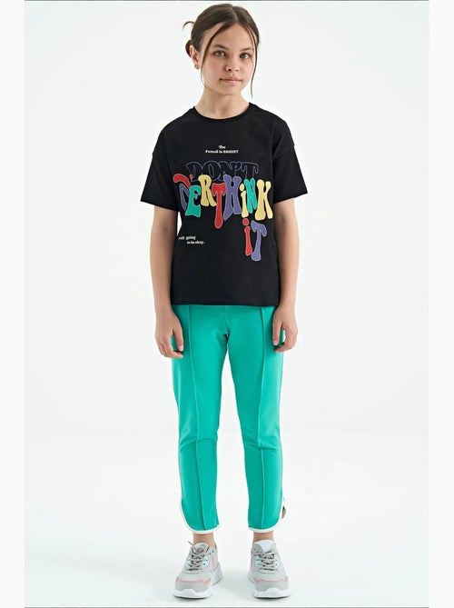 Pantalones youth unisex de mezcla de algodón tommy - Kiabi Pantalones youth unisex de mezcla de algodón tommy - Kiabi
