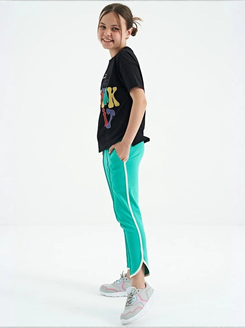 Pantalones youth unisex de mezcla de algodón tommy - Kiabi Pantalones youth unisex de mezcla de algodón tommy - Kiabi