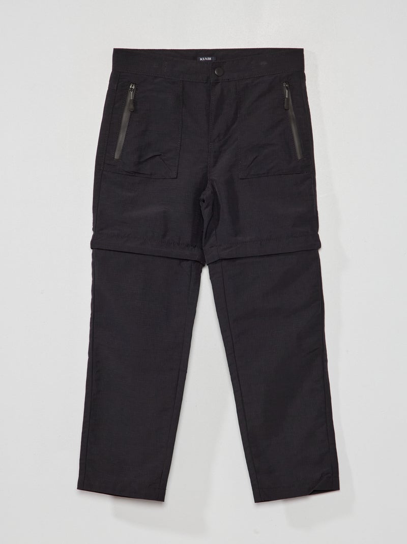 Pantalón/short 2 en 1 Negro - Kiabi