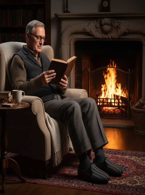 Pantufla CHARENTAISE Hombre - Kiabi