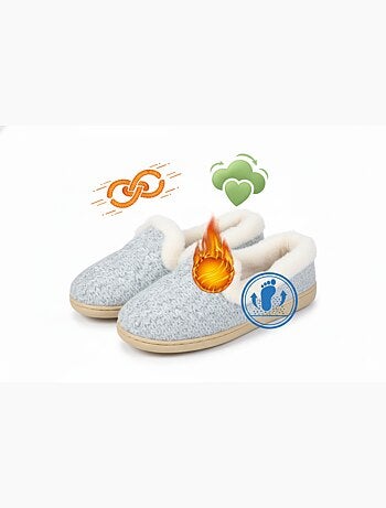 Pantufla Charentaise mujer invierno