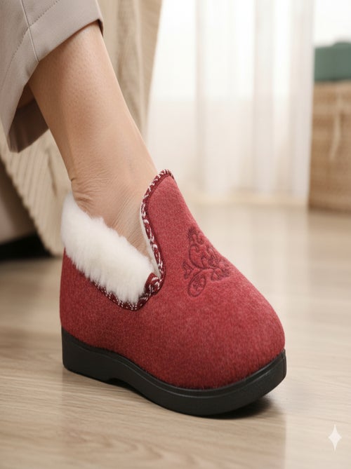 Pantufla Charentaise mujer invierno - Kiabi