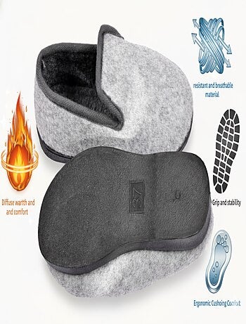 Pantufla Charentaise mujer invierno