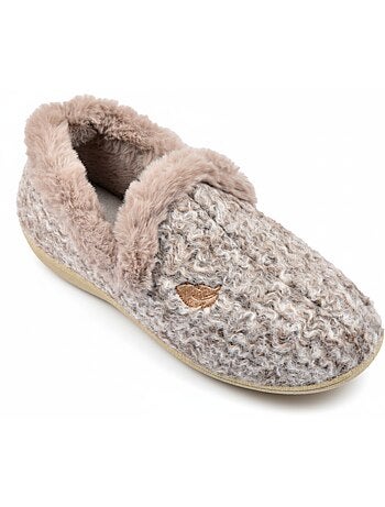 Pantufla Charentaise mujer invierno