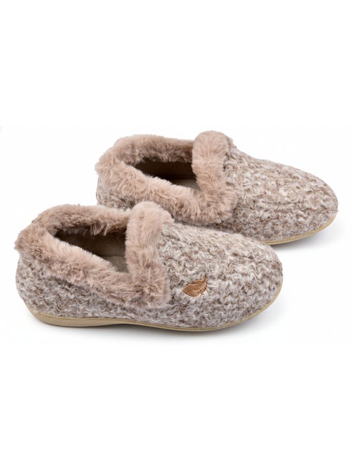 Pantufla Charentaise mujer invierno - Kiabi