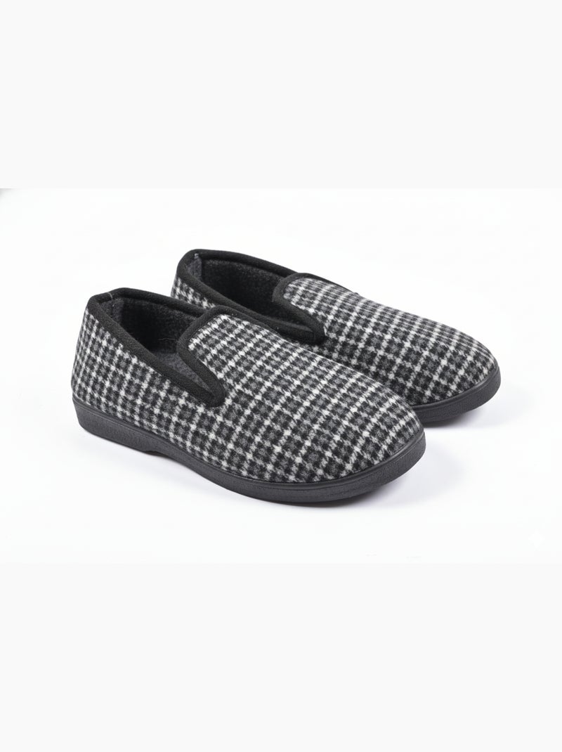 Pantufla Charentaise mujer invierno Negro - Kiabi