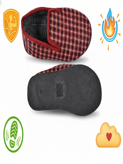 Pantufla Charentaise mujer invierno - Kiabi