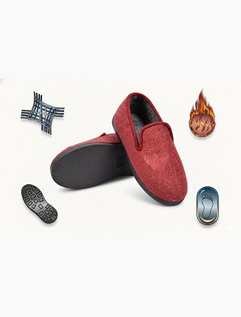 Pantufla Charentaise mujer invierno