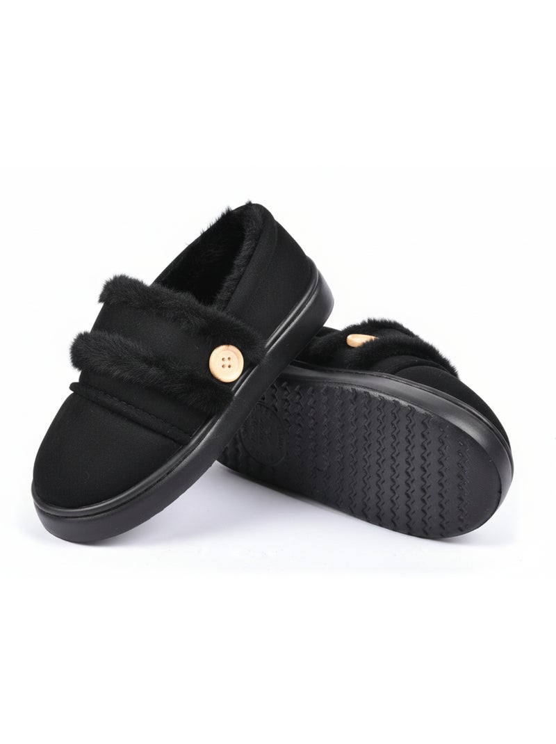 Pantufla Charentaise mujer Ultra Light MD10159 Negro - Kiabi