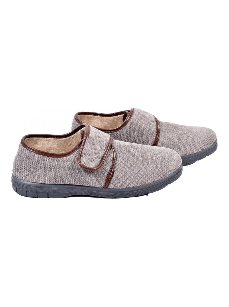 Pantufla Hombre Cerrada PREMIUM Gris - Kiabi