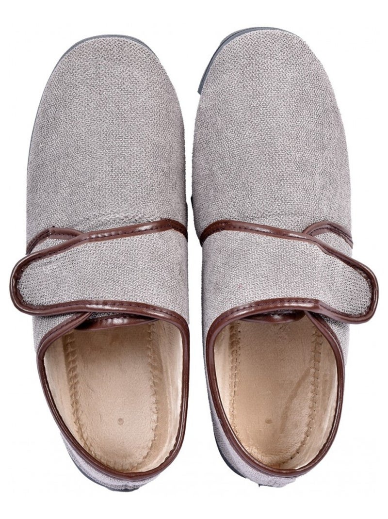 Pantufla Hombre Cerrada PREMIUM Gris - Kiabi