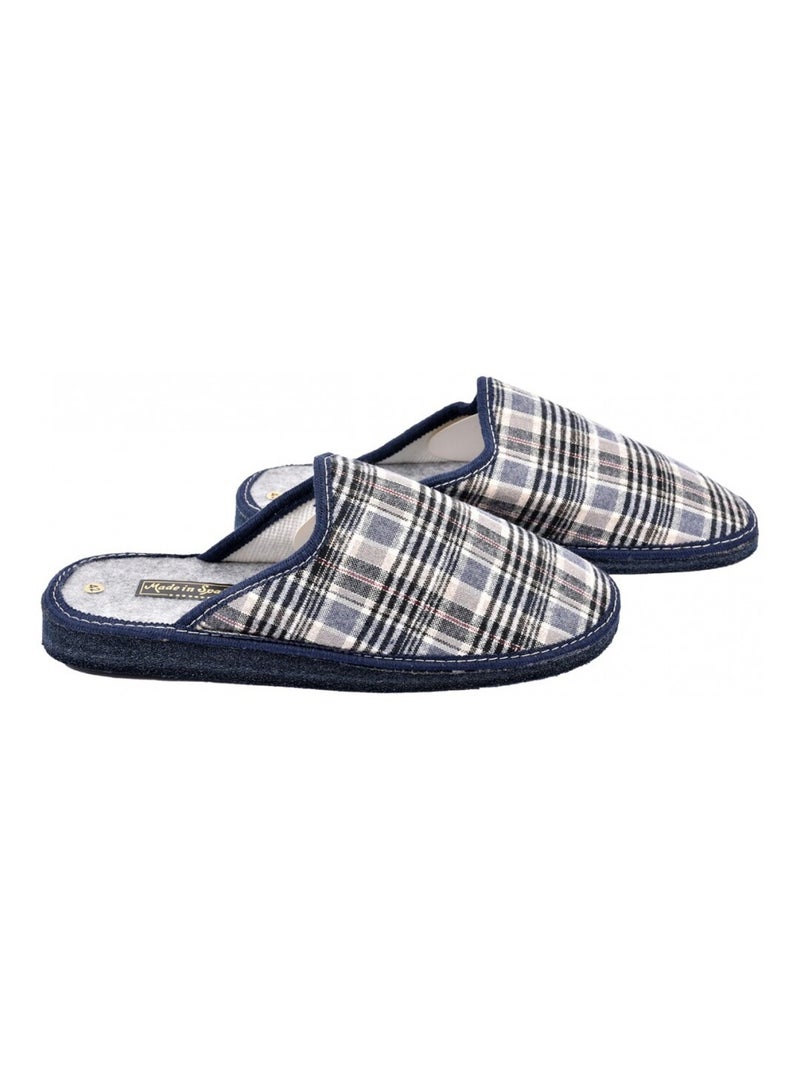 Pantufla HOMBRE Mule JACQUARD Negro - Kiabi