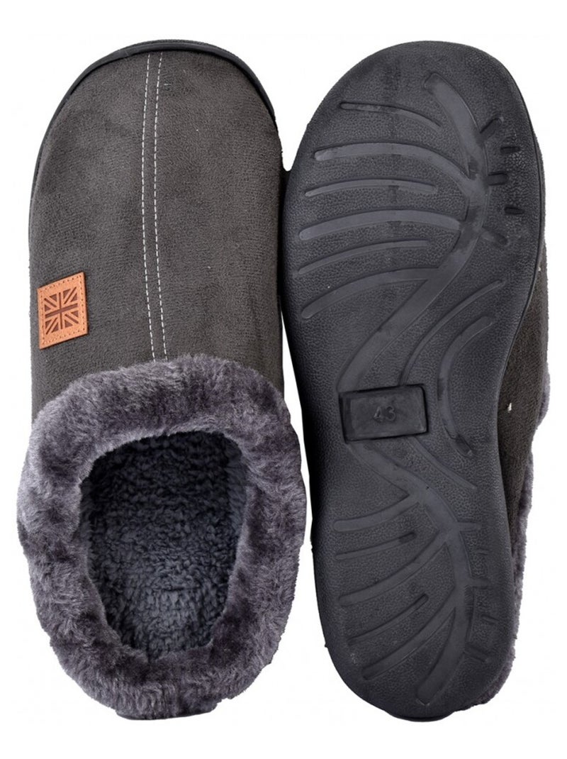 Pantufla hombre OZABI Gris - Kiabi