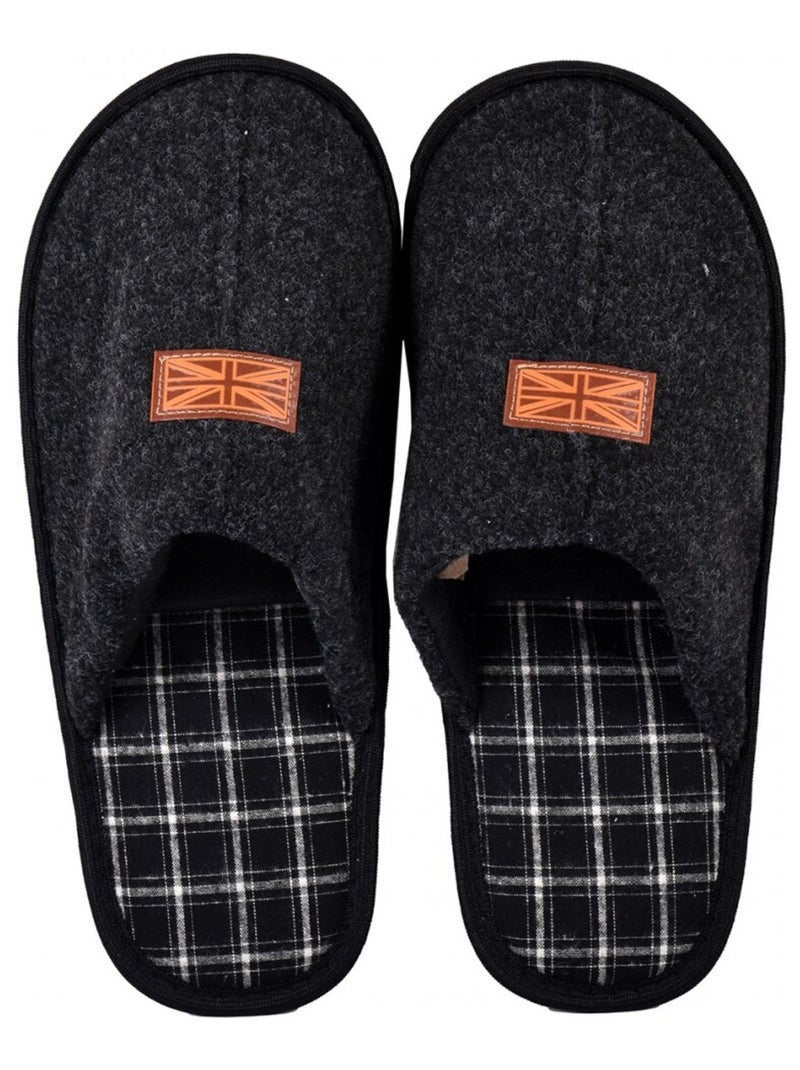Pantufla hombre OZABI Negro - Kiabi