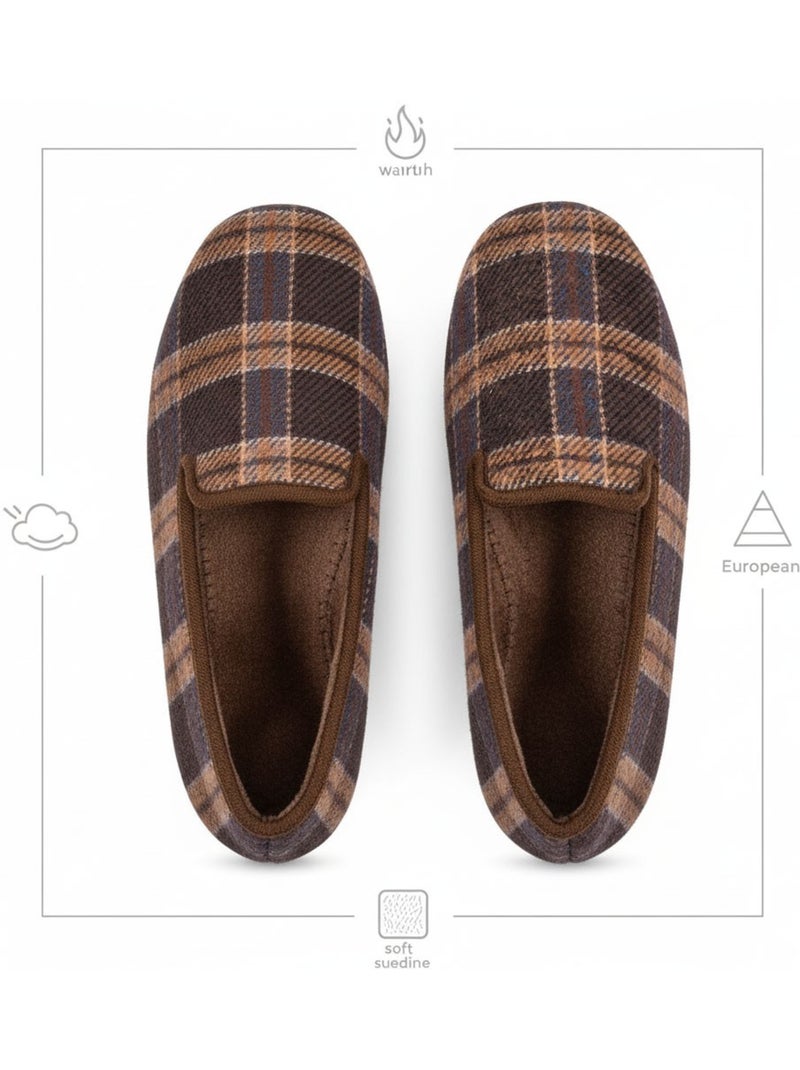 Pantufla Hombre OZABI PREMIUM 5080 Marrón - Kiabi