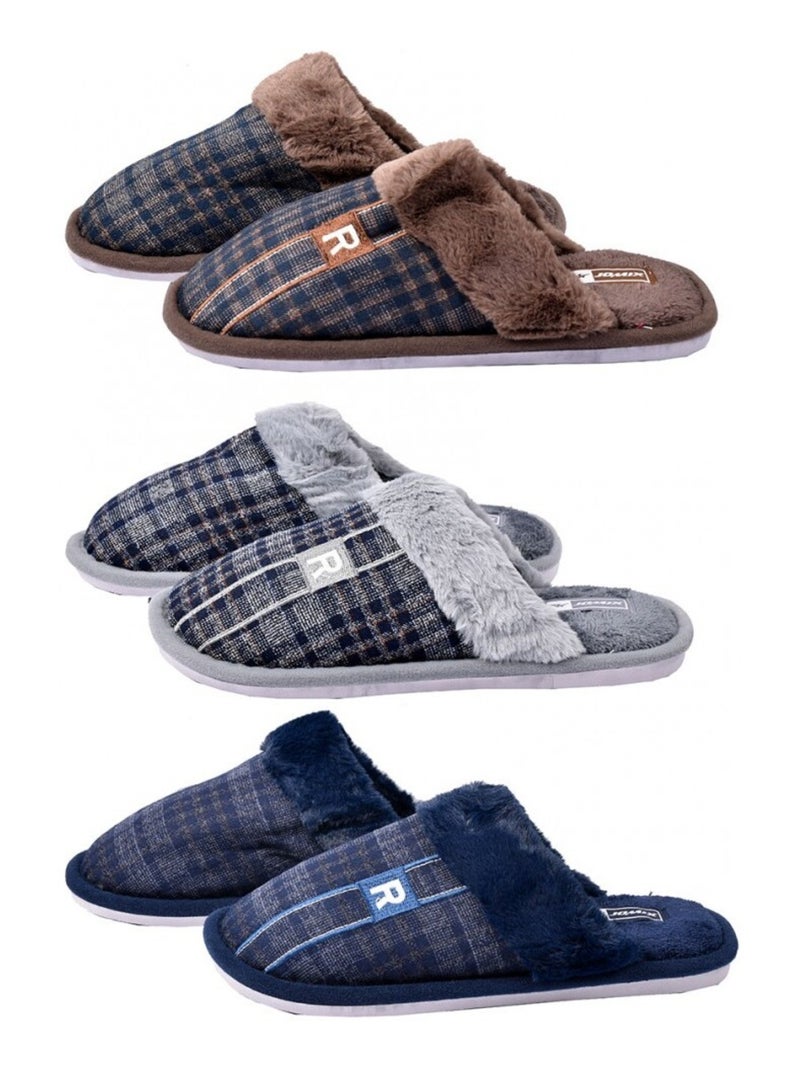 Pantufla Hombre PREMIUM Gris - Kiabi