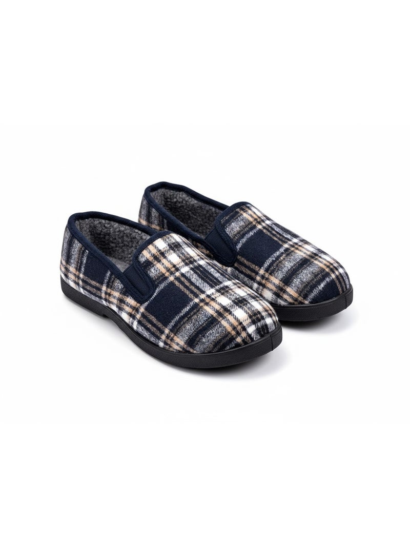 Pantufla Hombre PREMIUM K88R9 Azul marino - Kiabi
