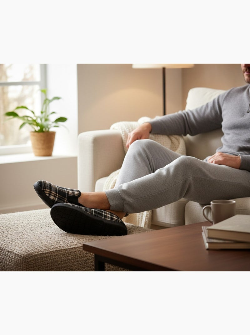 Pantufla Hombre PREMIUM K88R9 Negro - Kiabi