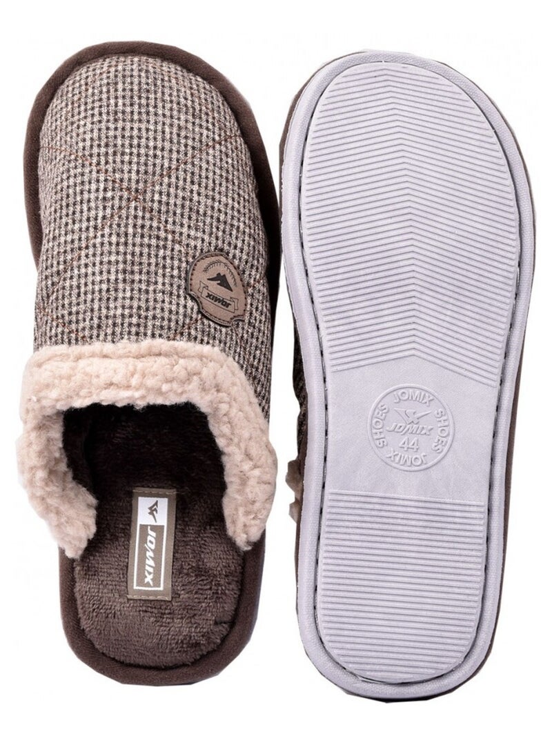Pantufla Hombre PREMIUM Marrón habano - Kiabi