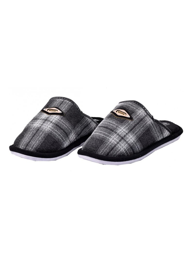 Pantufla Hombre PREMIUM Negro - Kiabi
