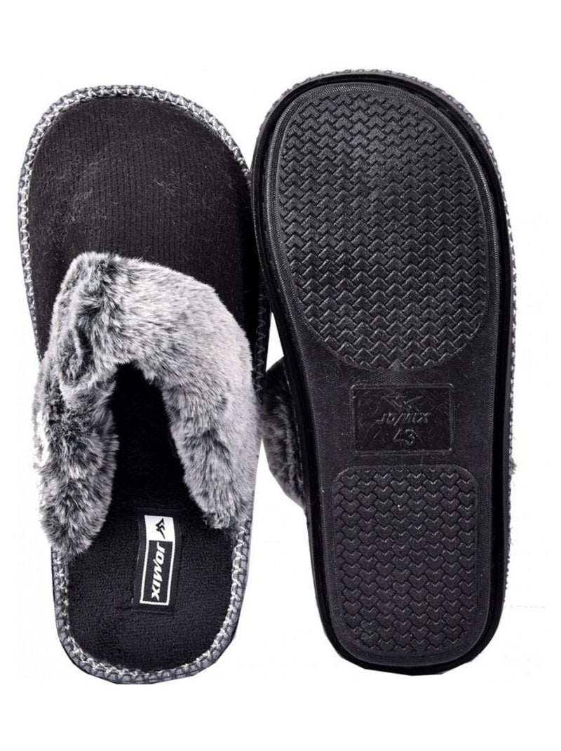 Pantufla Hombre PREMIUM Negro - Kiabi