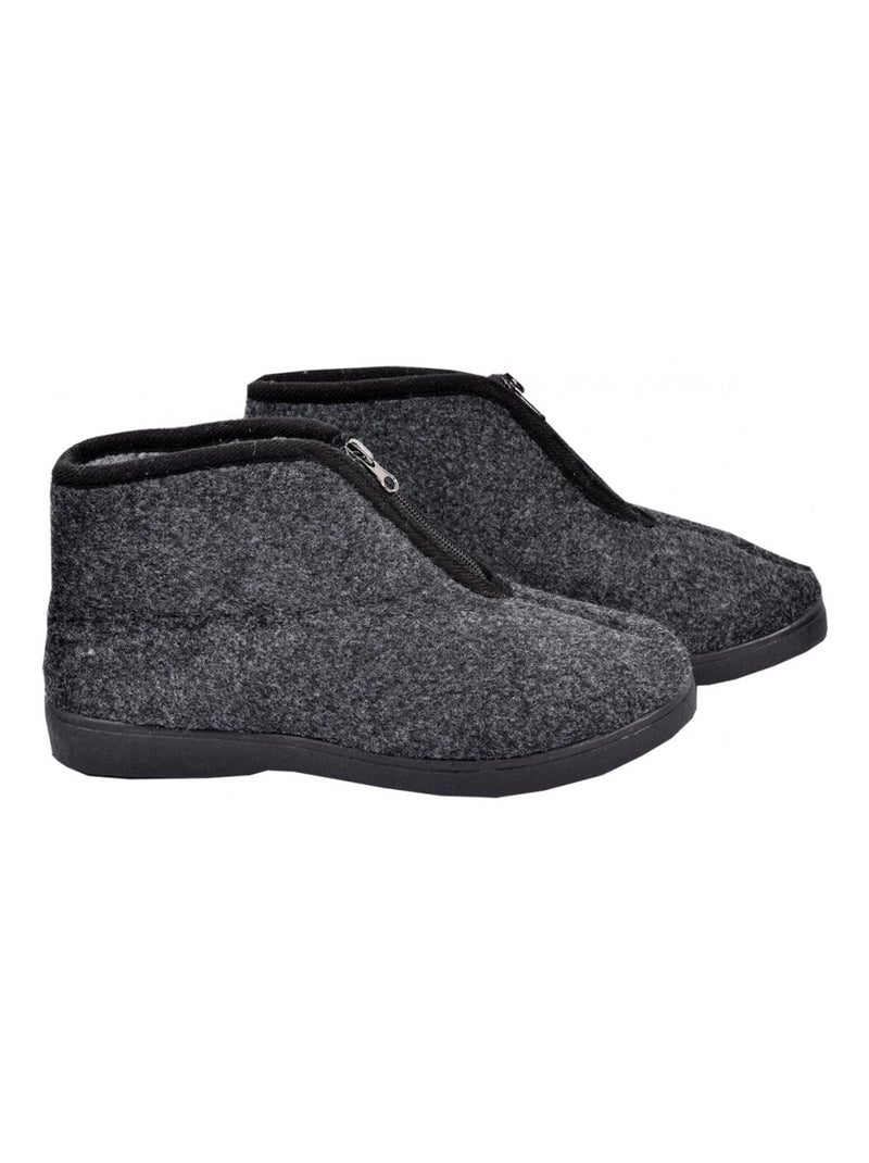 Pantufla Hombre Zapatilla PREMIUM Negro - Kiabi