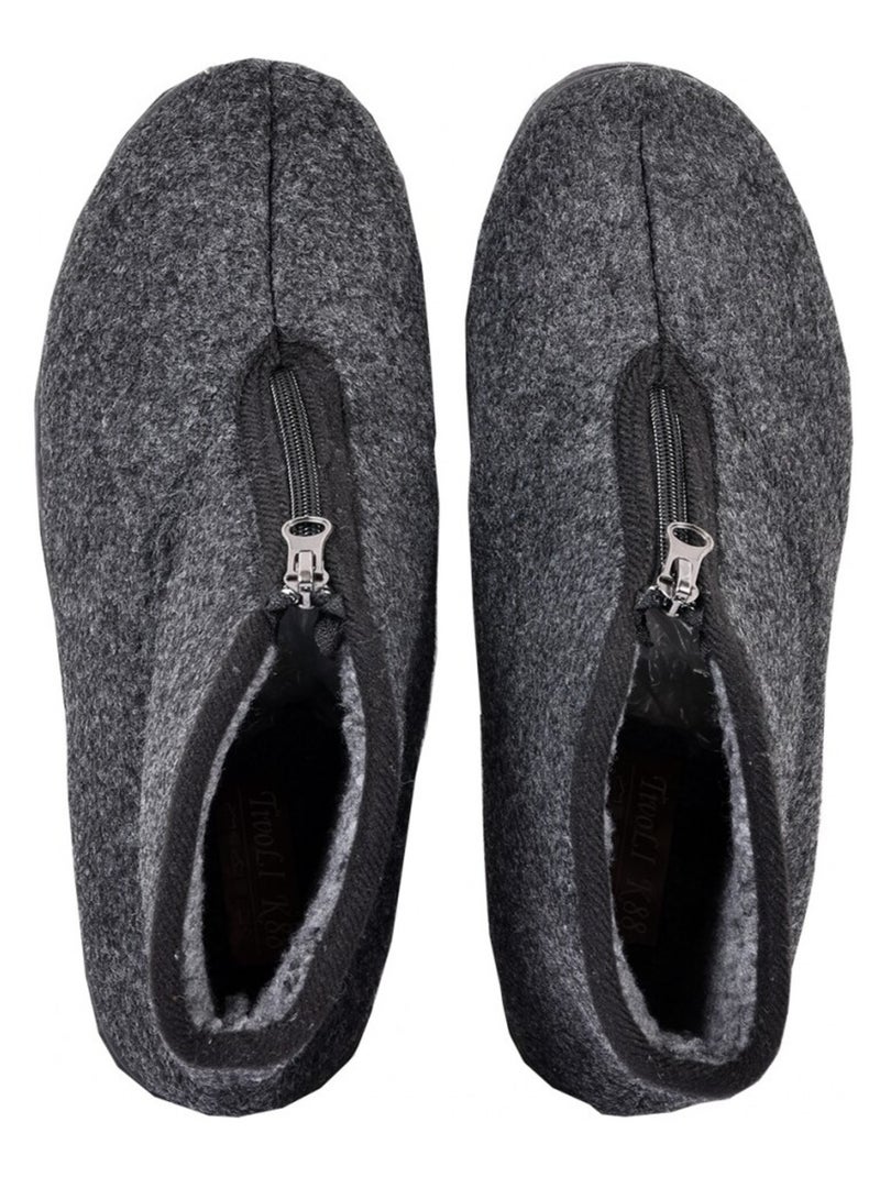 Pantufla Hombre Zapatilla PREMIUM Negro - Kiabi