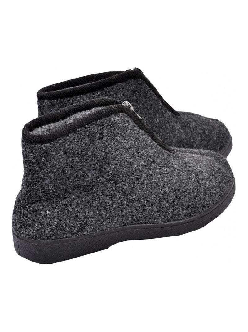 Pantufla Hombre Zapatilla PREMIUM Negro - Kiabi