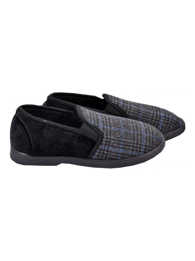 Pantufla Hombre Zapatilla PREMIUM Negro - Kiabi