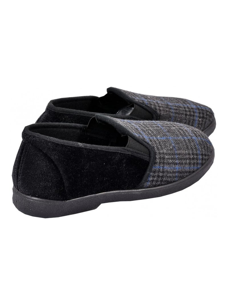 Pantufla Hombre Zapatilla PREMIUM Negro - Kiabi