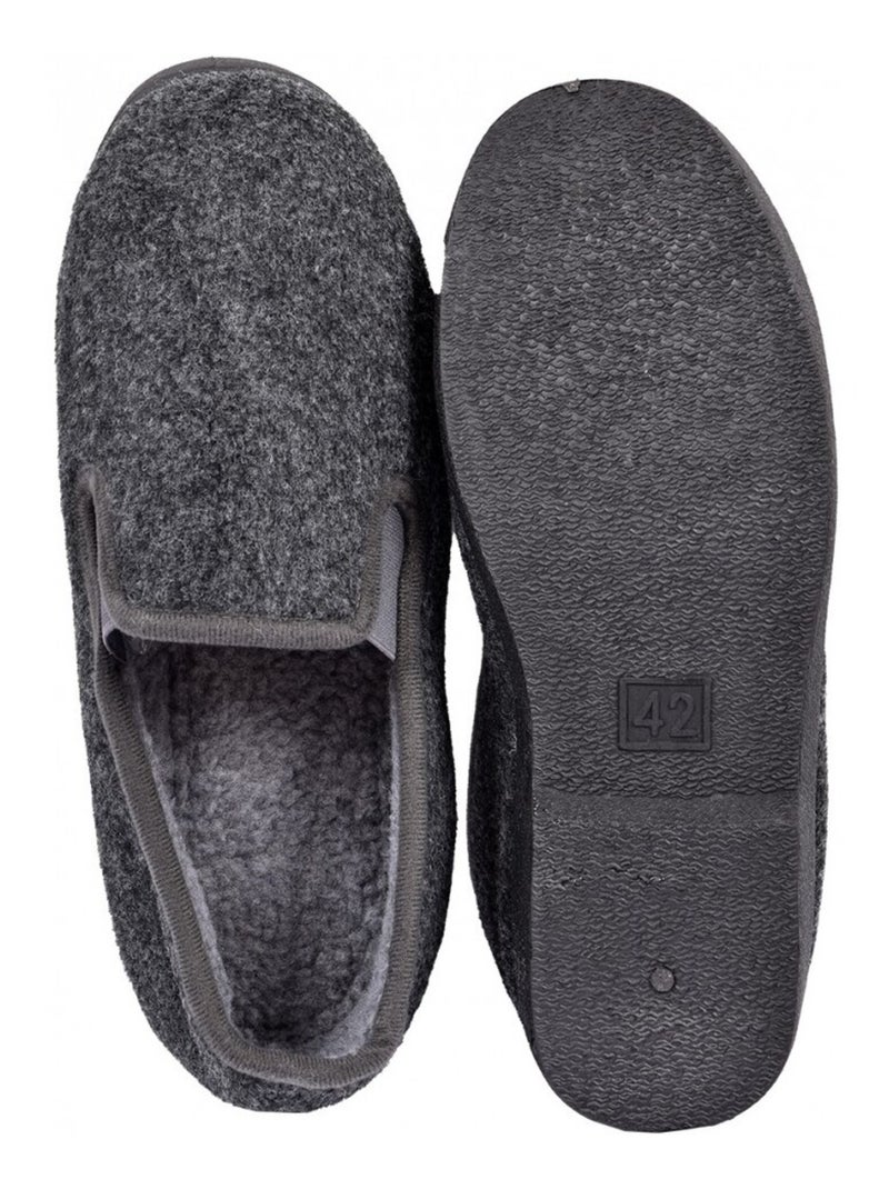 Pantufla Mixta PREMIUM Gris - Kiabi