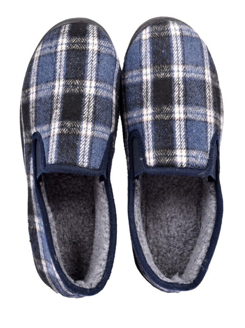 Pantufla Mixta Zapatilla PREMIUM Azul marino - Kiabi