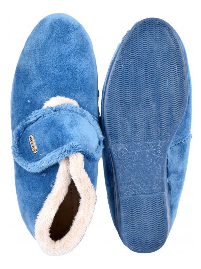 Pantufla Mujer PREMIUM SCRATCH Azul - Kiabi